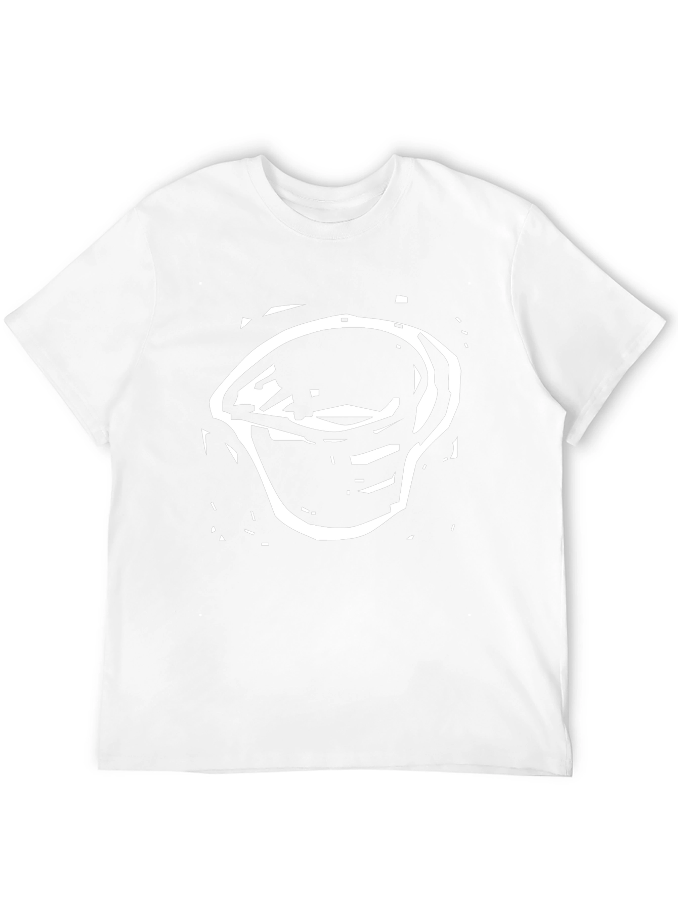 Abstract Graphic Tee - Modern Casual Black T-Shirt