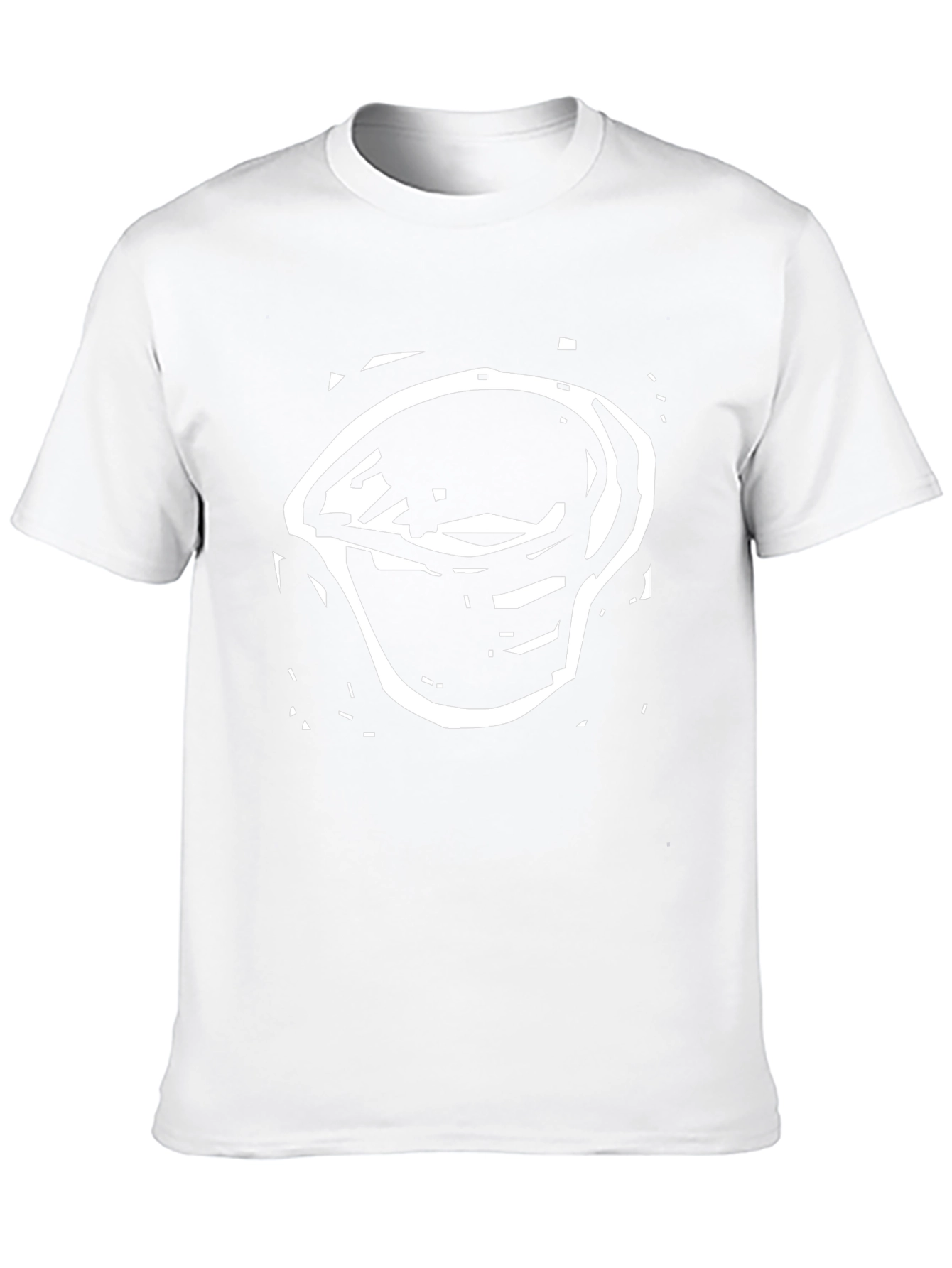 Abstract Graphic Tee - Modern Casual Black T-Shirt