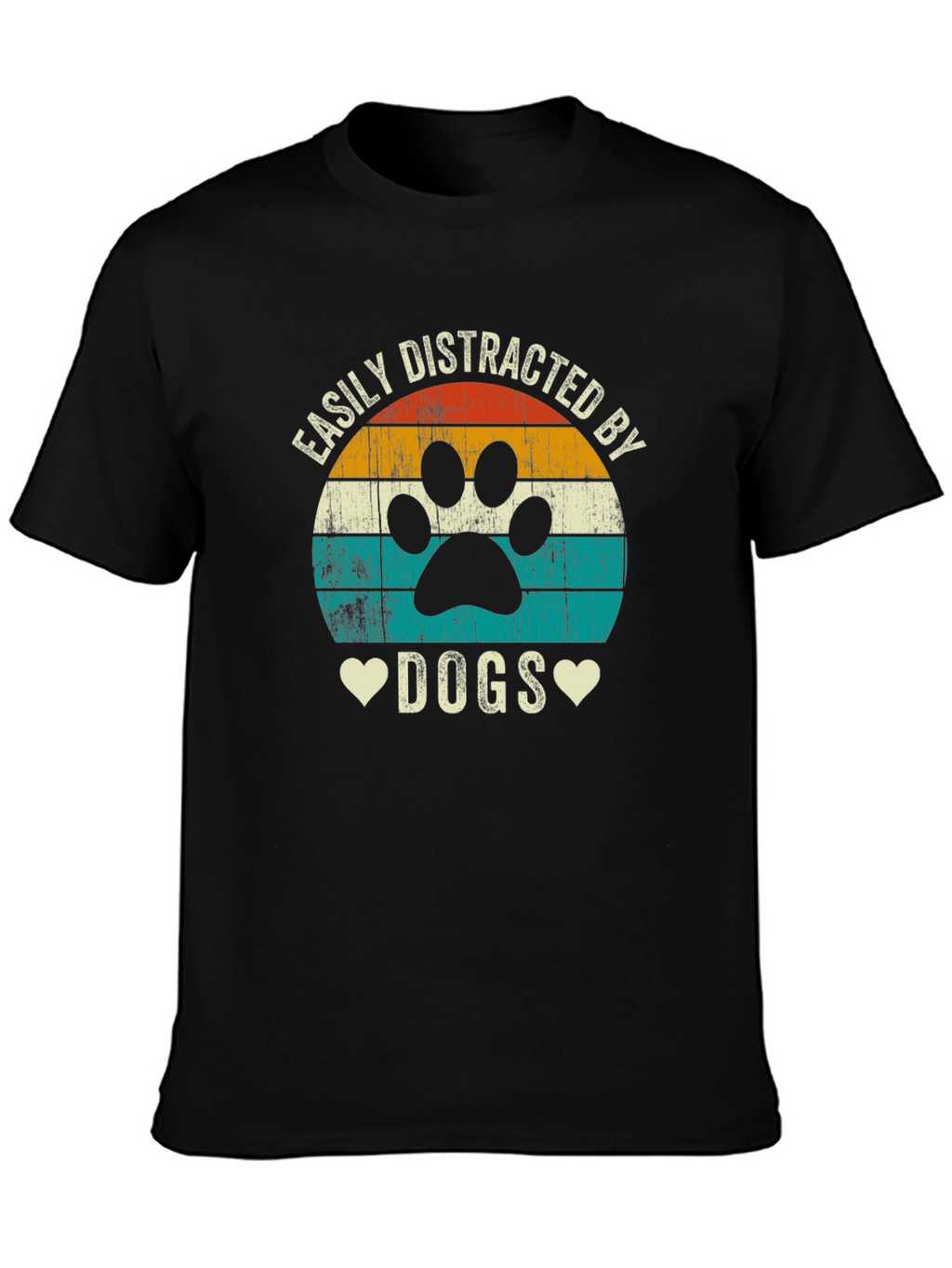 Easily Distracted by Dogs T-Shirt