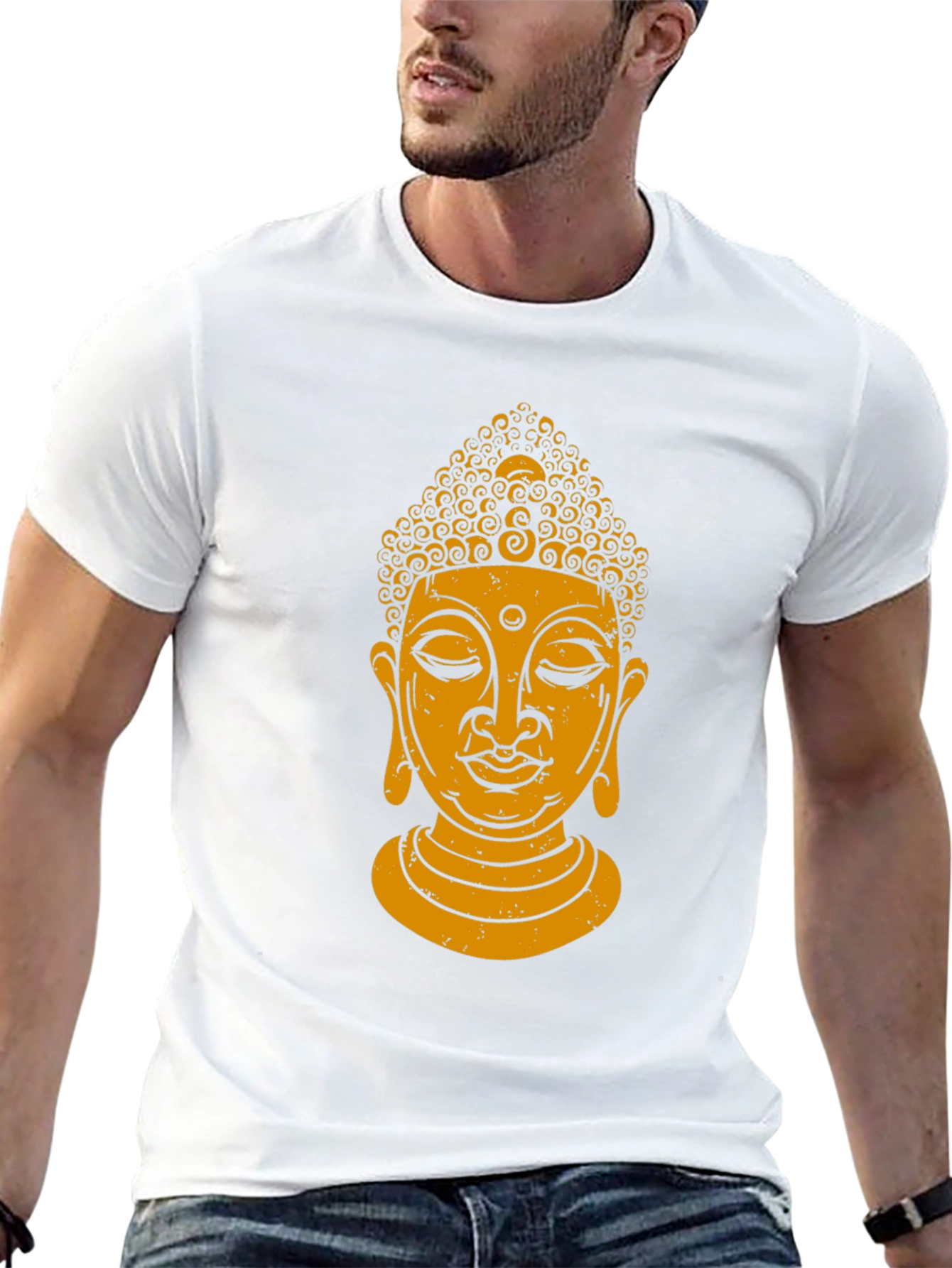 Buddha Graphic Black T-Shirt