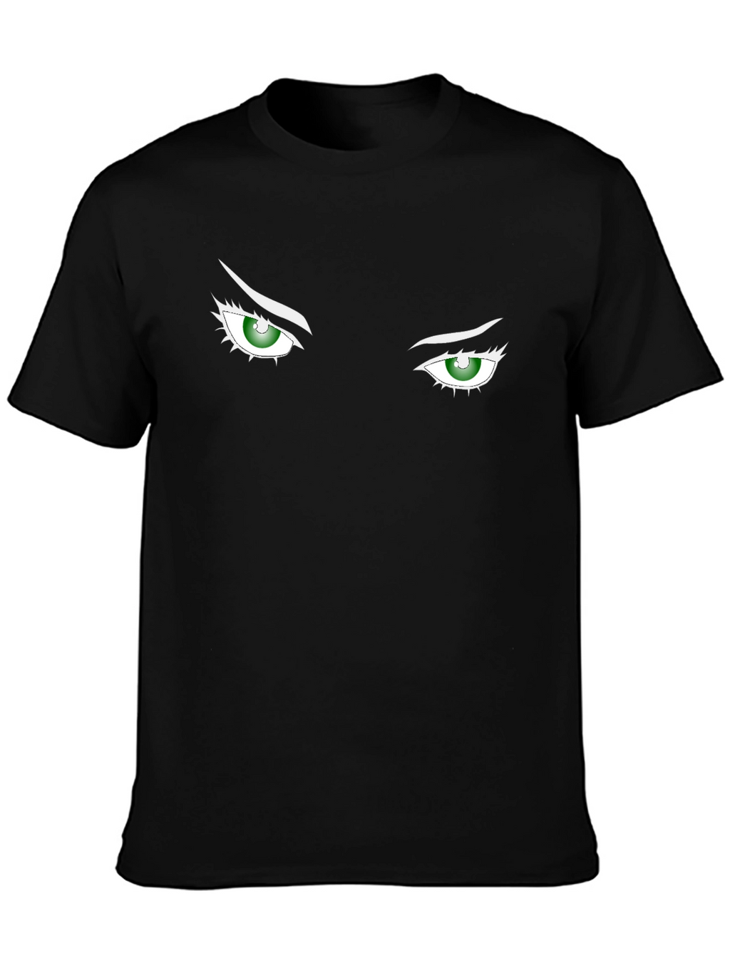 Eyes Graphic Tee - Bold Black Shirt