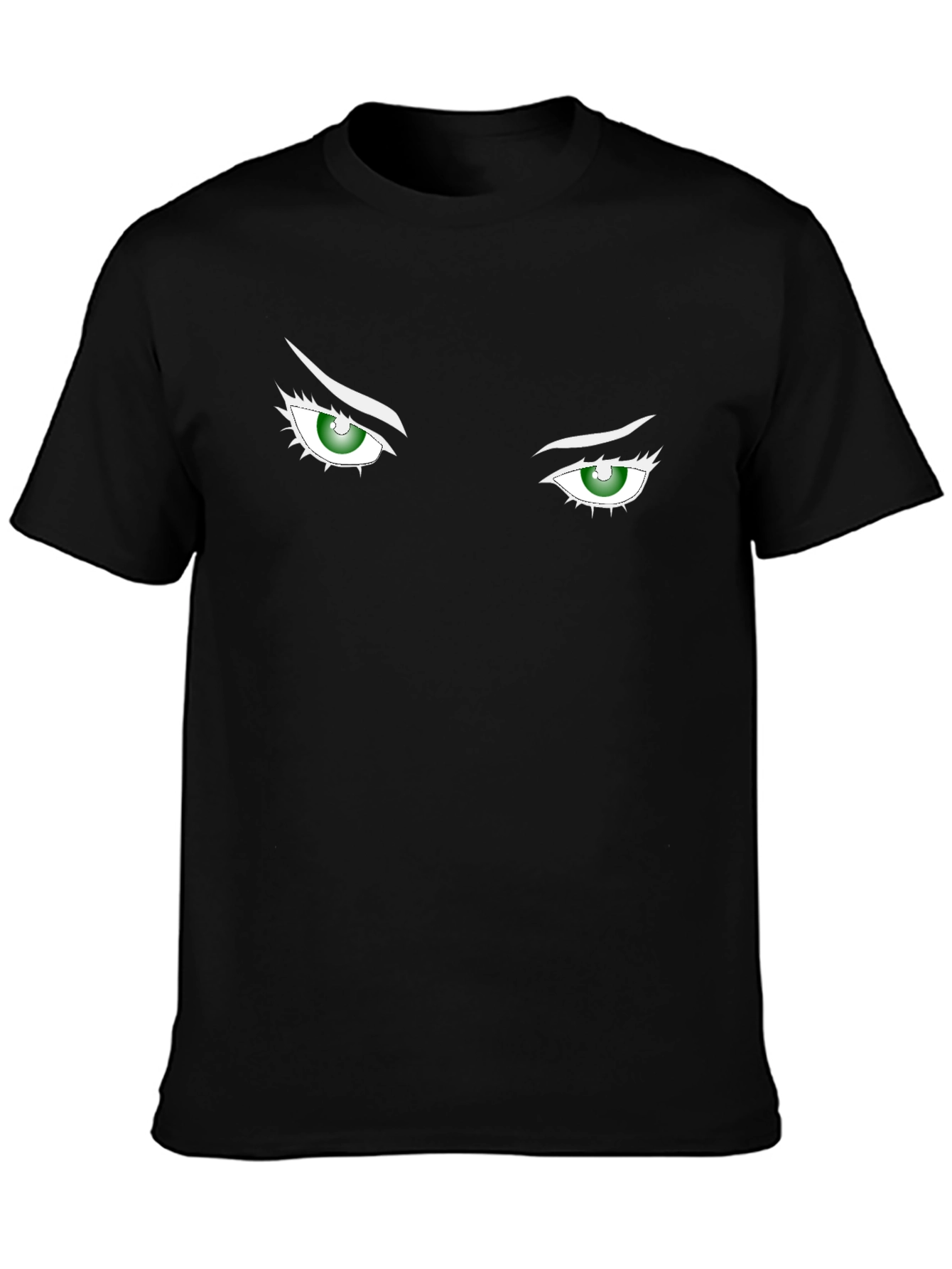 Eyes Graphic Tee - Bold Black Shirt