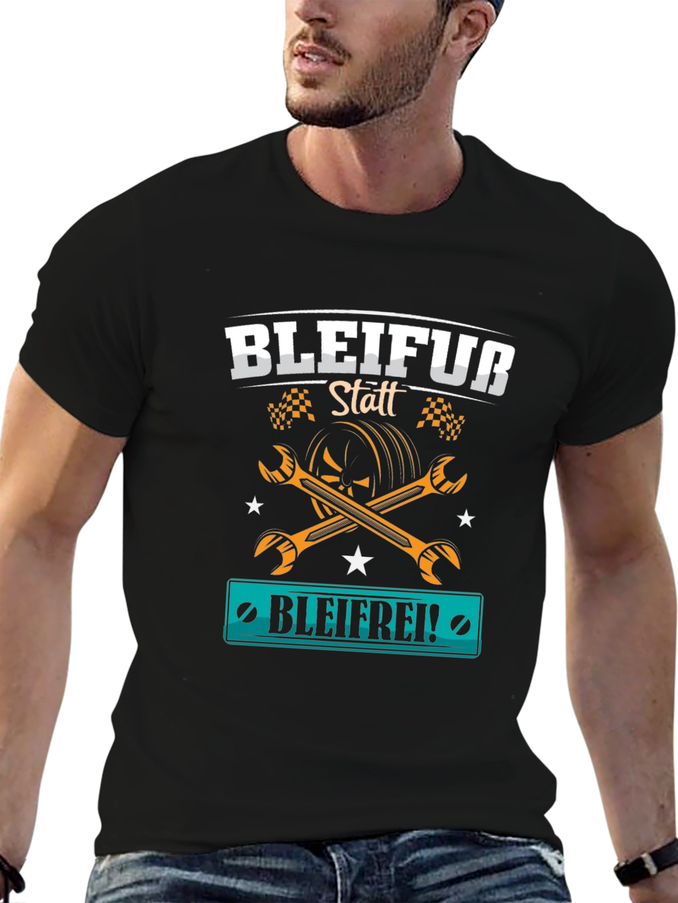 BLEIFUR Statt BLEIFREI! T-Shirt - Car Enthusiast Apparel