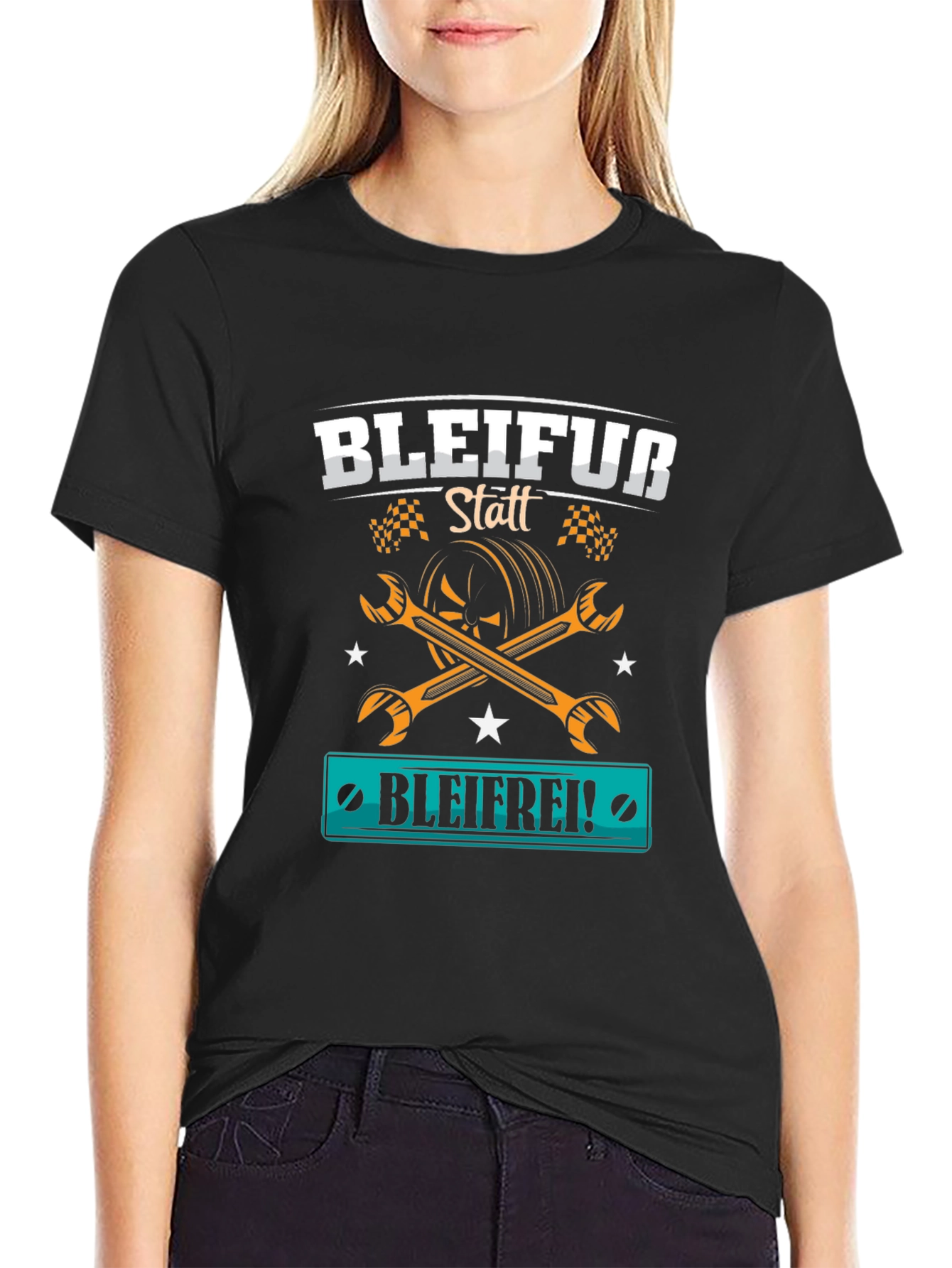 BLEIFUR Statt BLEIFREI! T-Shirt - Car Enthusiast Apparel