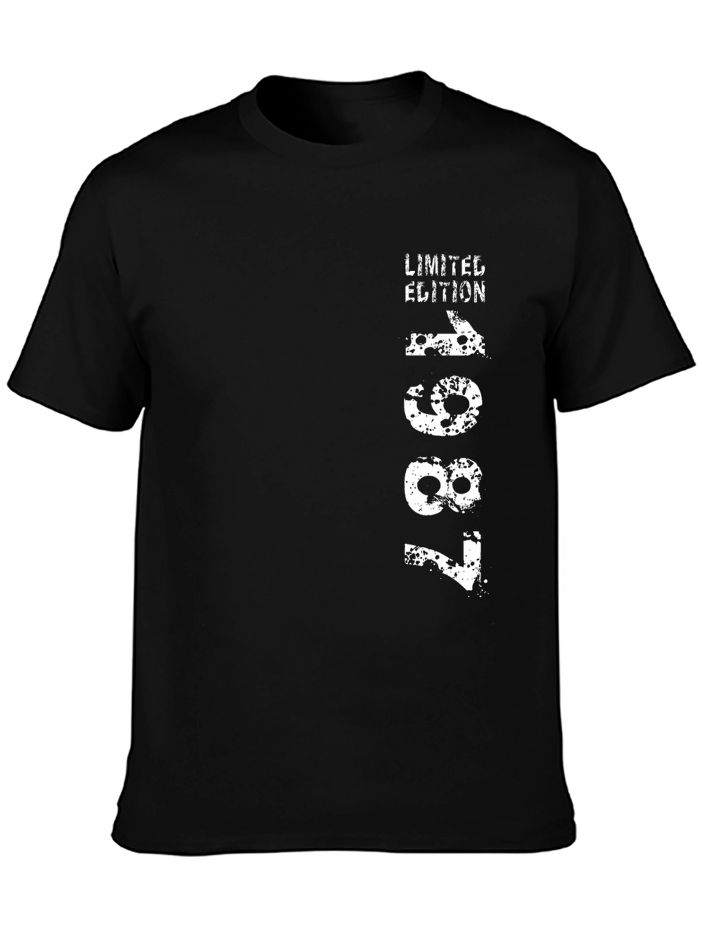 Limited Edition 1987 Graphic Tee - Black