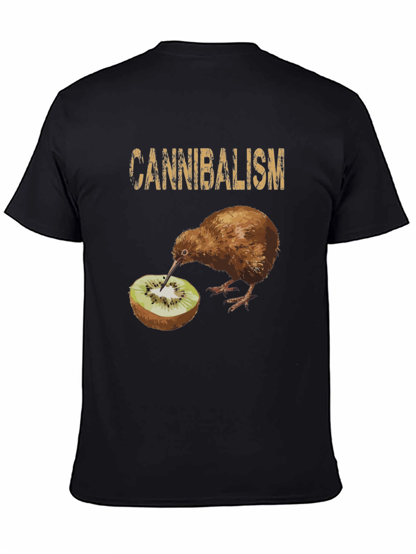Cannibalism Kiwi Bird Graphic Tee