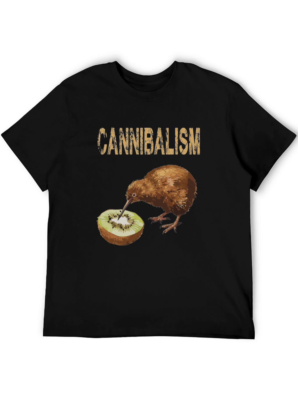 Cannibalism Kiwi Bird Graphic Tee