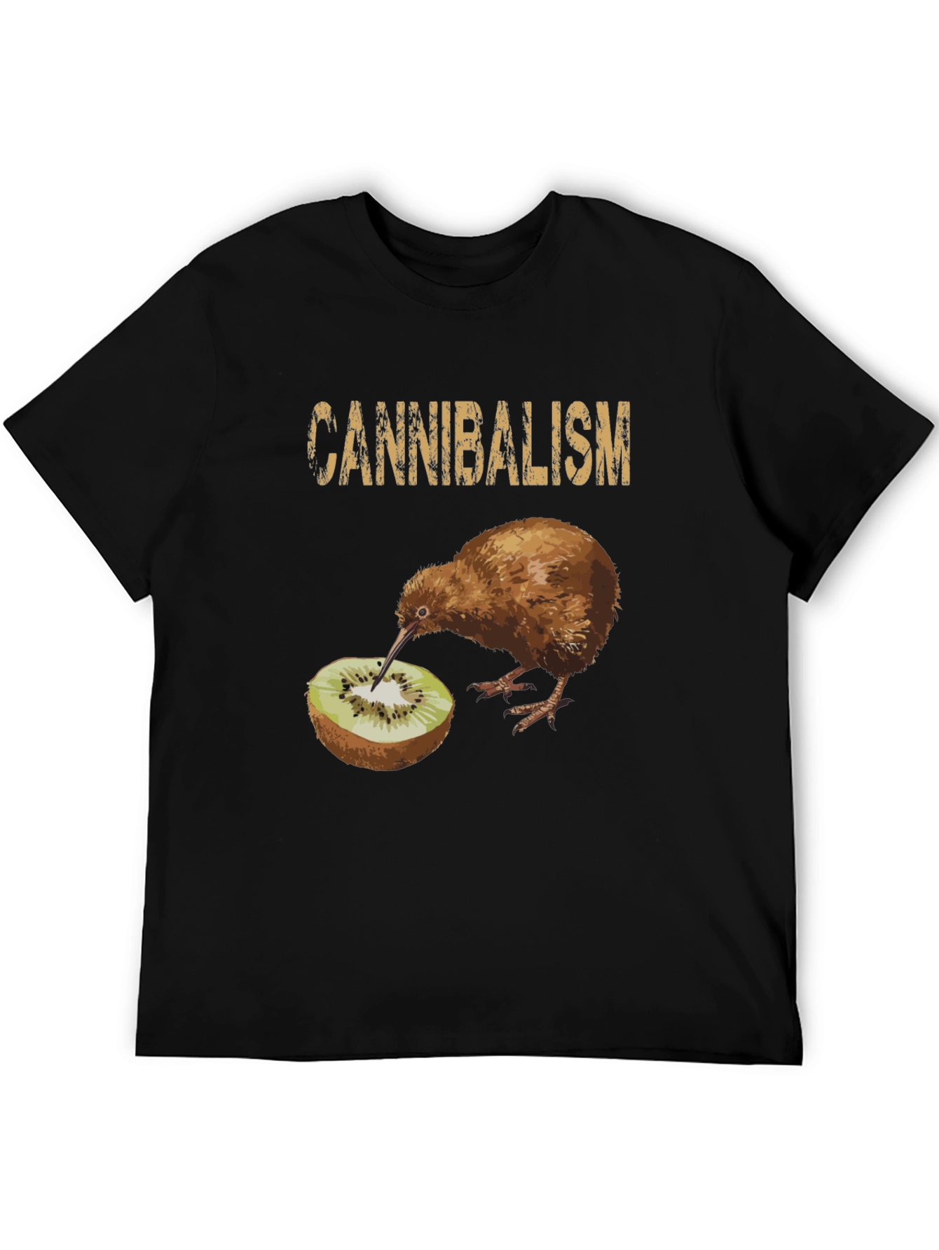 Cannibalism Kiwi Bird Graphic Tee