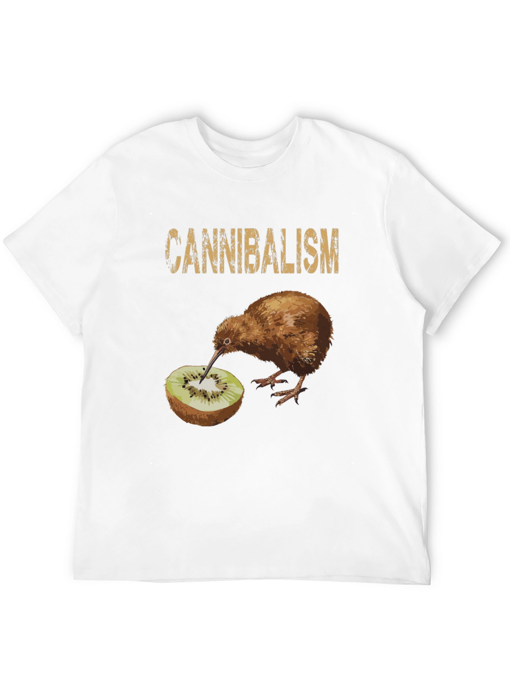 Cannibalism Kiwi Bird Graphic Tee
