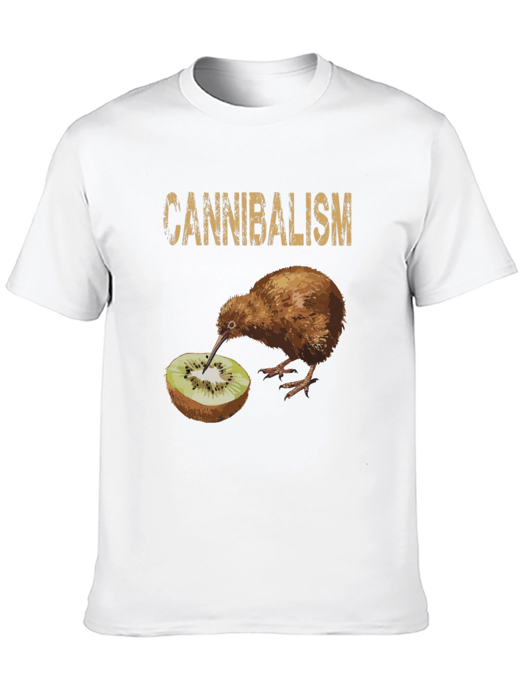 Cannibalism Kiwi Bird Graphic Tee