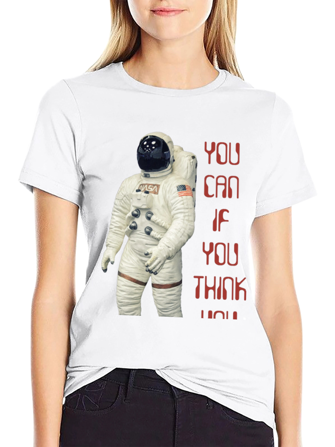 Astronaut Graphic T-Shirt - Reach for the Stars!