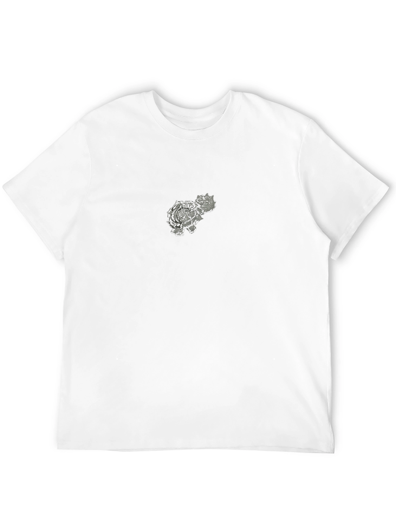 Black Rose Graphic Tee - Stylish Casual Wear