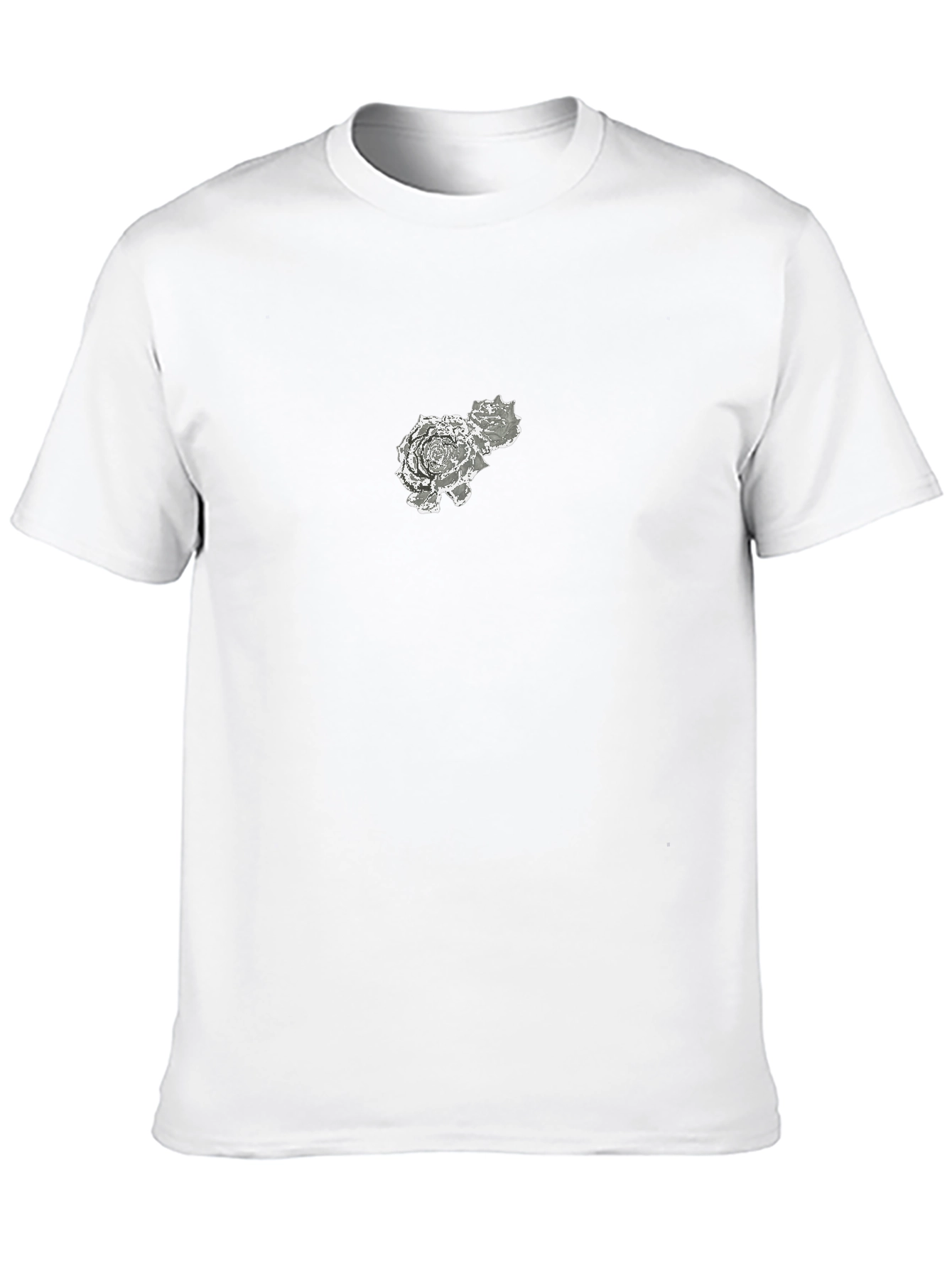 Black Rose Graphic Tee - Stylish Casual Wear