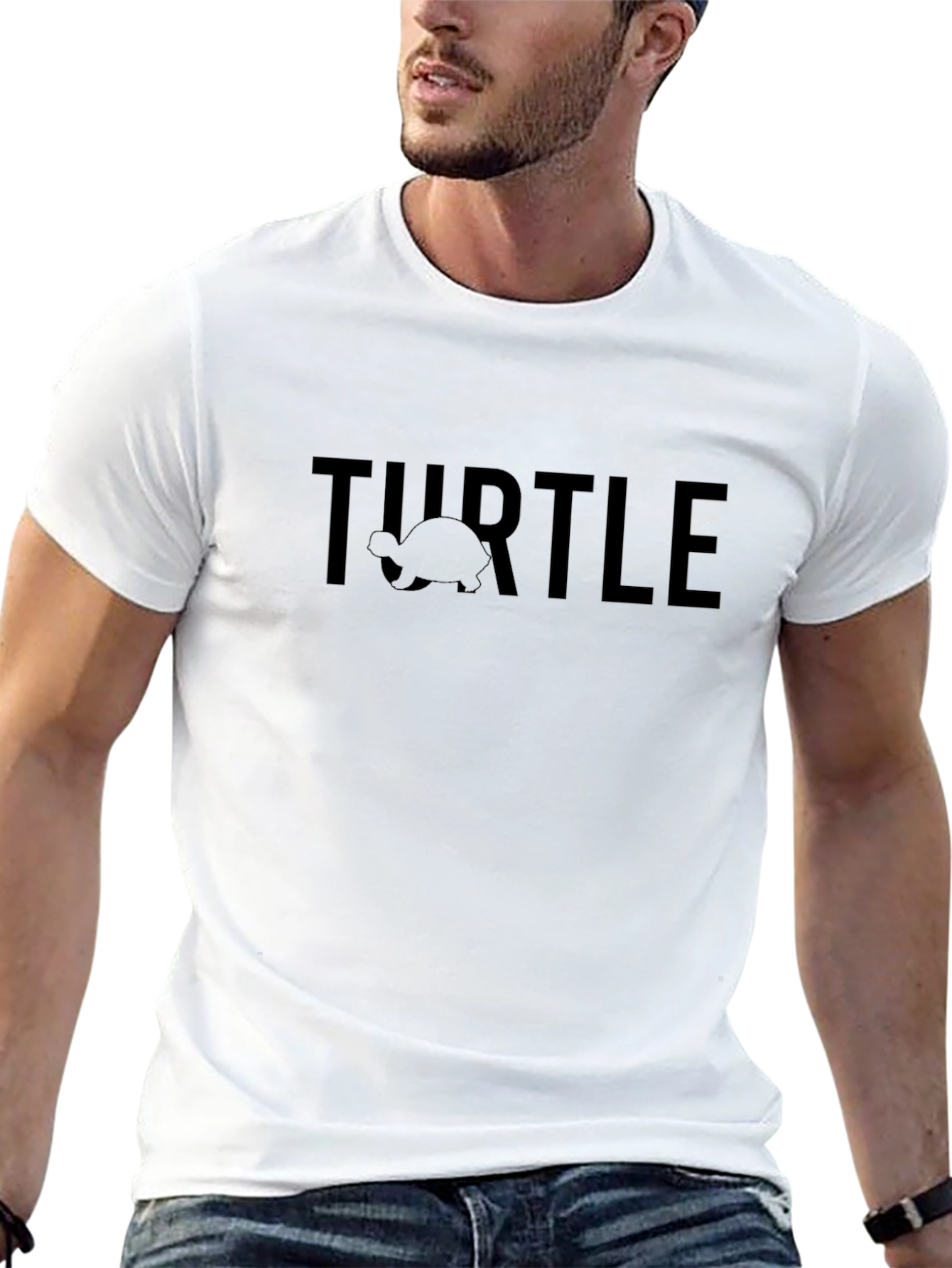 Black Turtle Graphic Tee - Mens