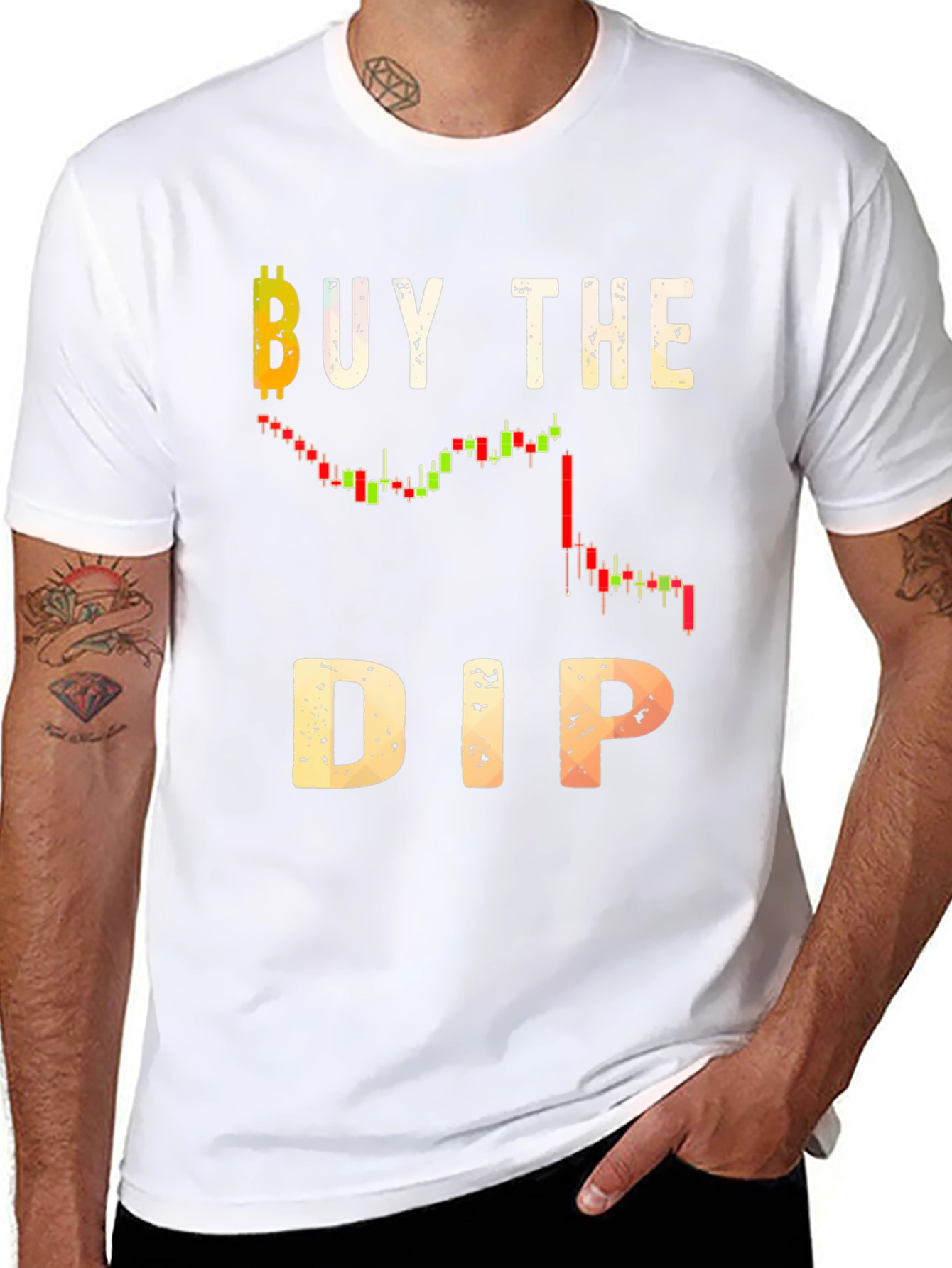 Buy The Dip Crypto T-Shirt Bitcoin