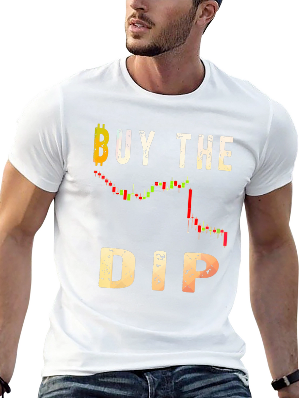 Buy The Dip Crypto T-Shirt Bitcoin
