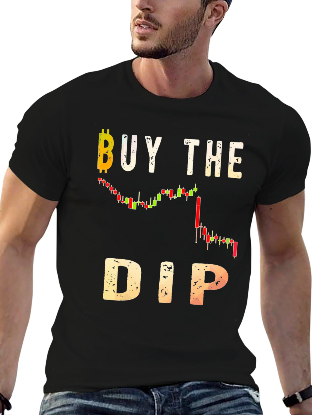 Buy The Dip Crypto T-Shirt Bitcoin
