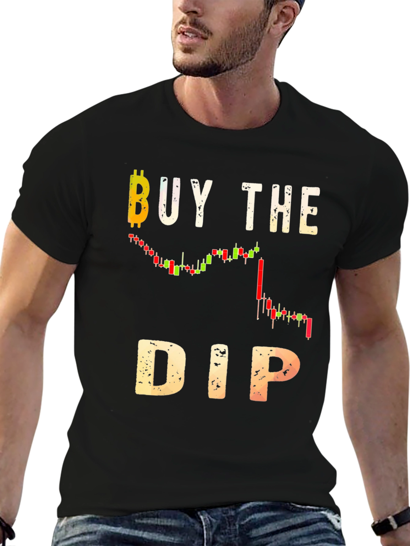Buy The Dip Crypto T-Shirt Bitcoin