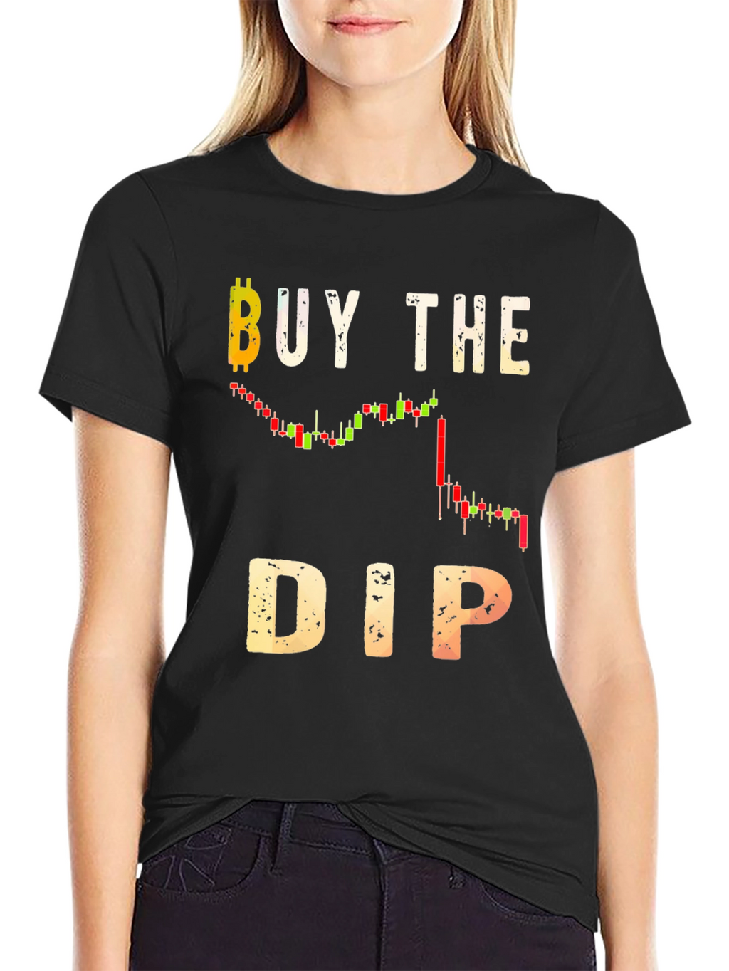 Buy The Dip Crypto T-Shirt Bitcoin