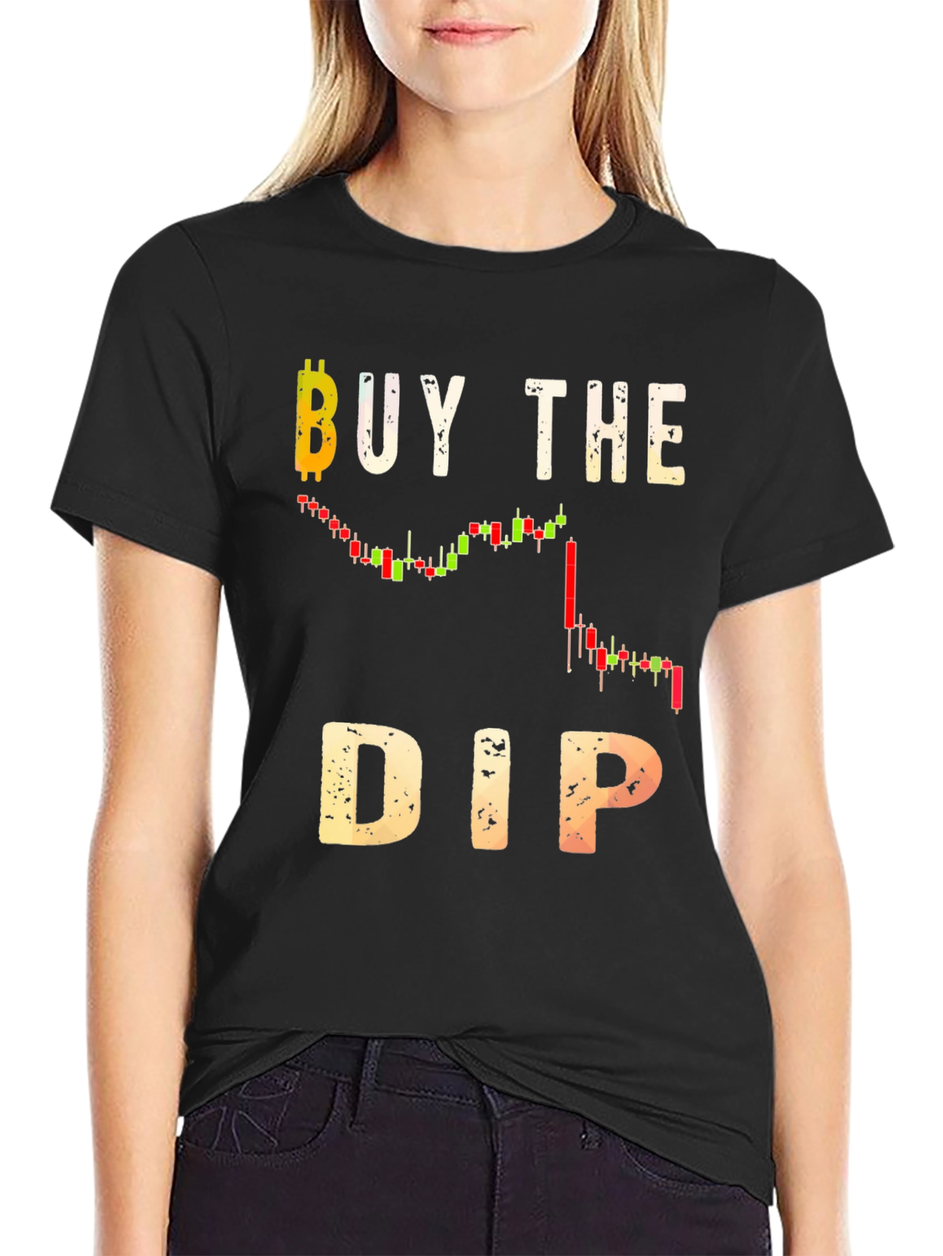 Buy The Dip Crypto T-Shirt Bitcoin