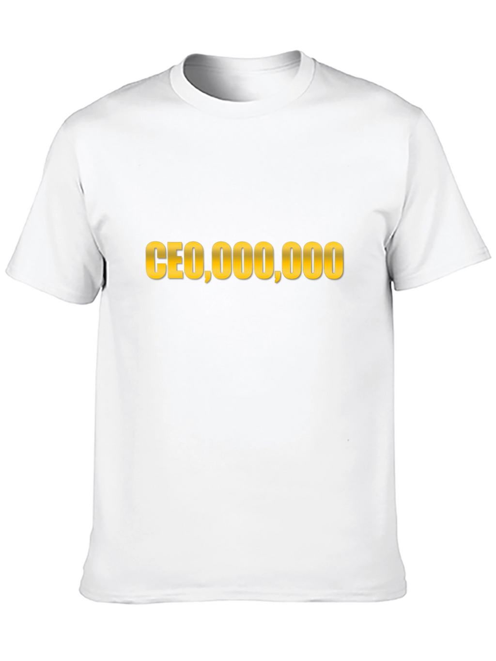 CEO Millionaire T-Shirt - Black Cotton Tee