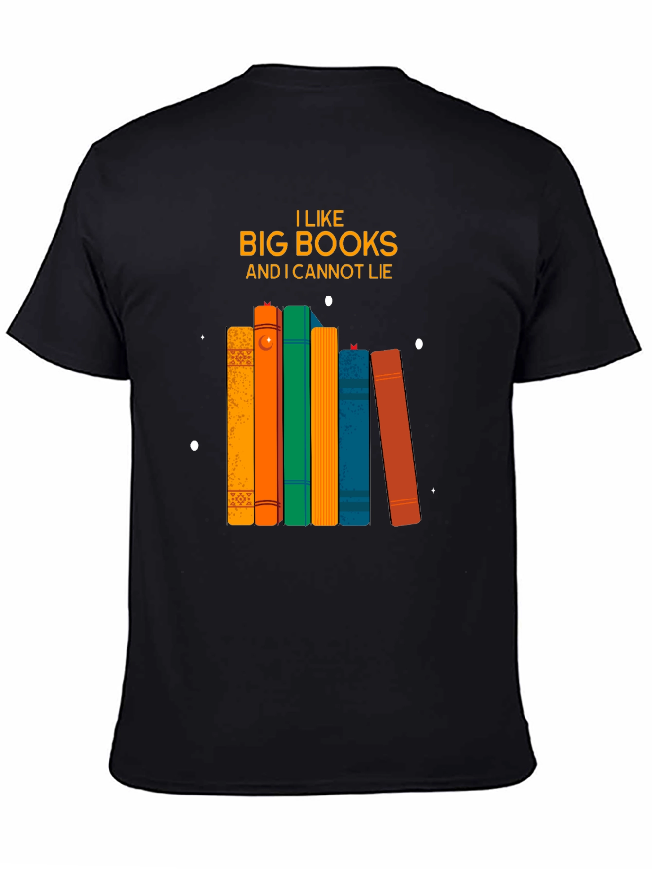 Big Books Graphic Tee - Funny Book Lover Shirt