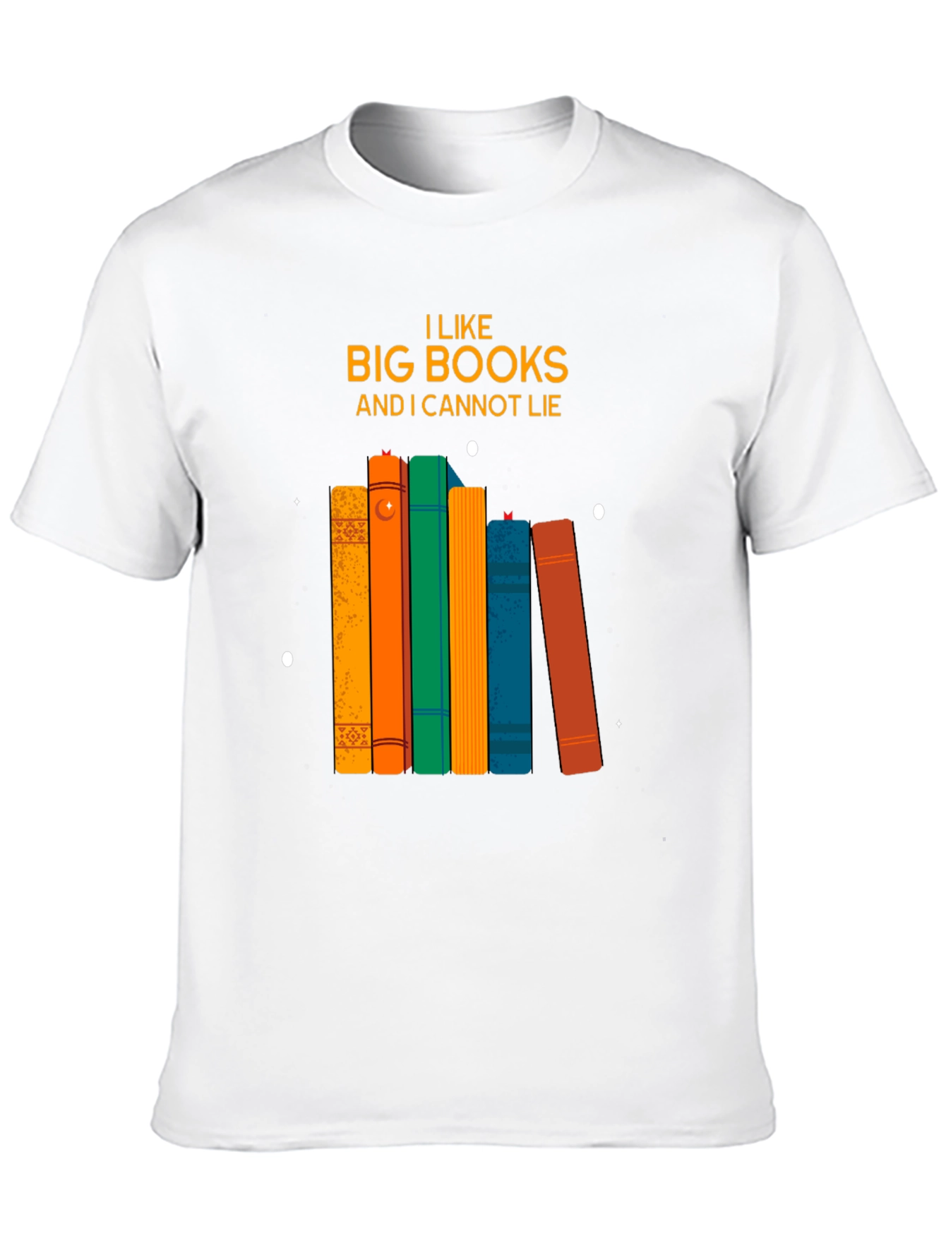 Big Books Graphic Tee - Funny Book Lover Shirt