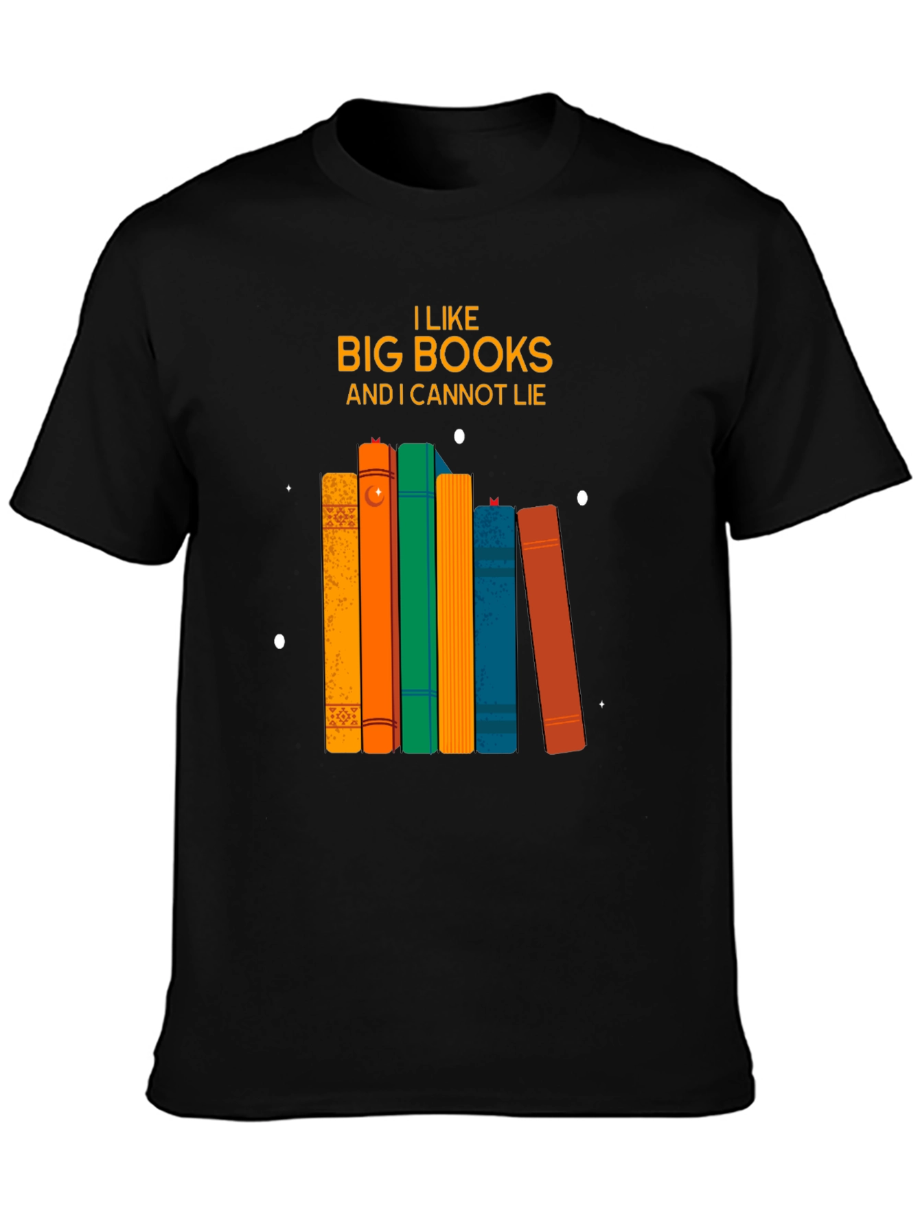 Big Books Graphic Tee - Funny Book Lover Shirt