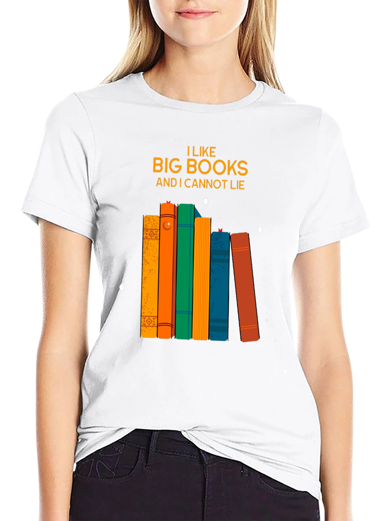 Big Books Graphic Tee - Funny Book Lover Shirt
