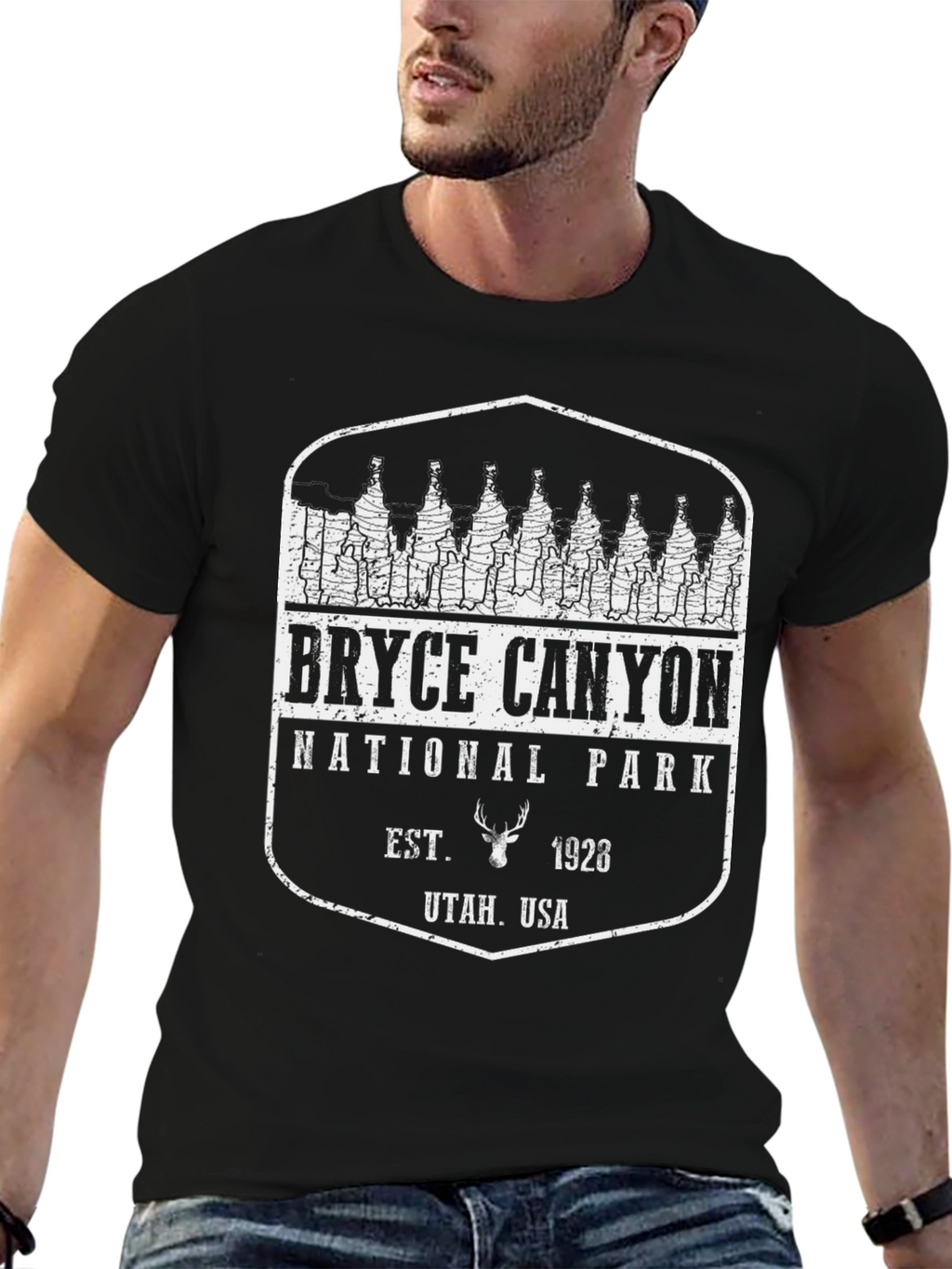 Bryce Canyon National Park T-Shirt - Black