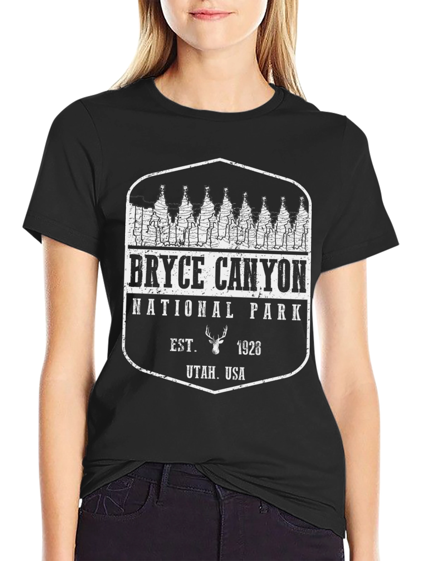 Bryce Canyon National Park T-Shirt - Black