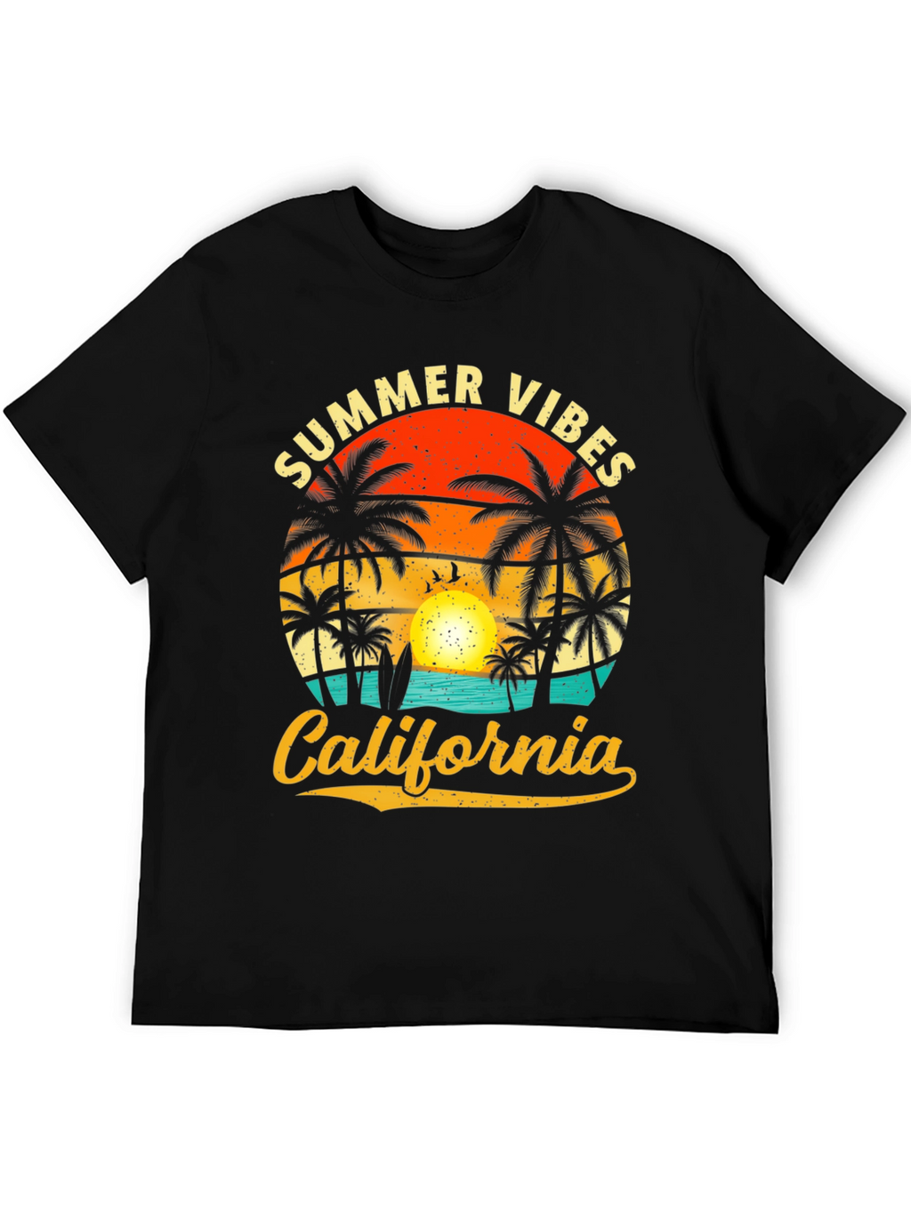 Summer Vibes California Graphic Tee