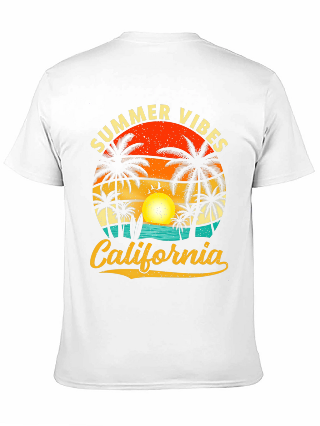 Summer Vibes California Graphic Tee