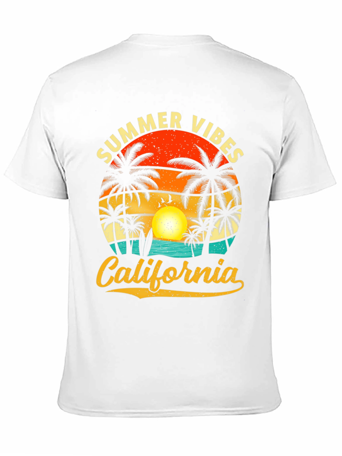 Summer Vibes California Graphic Tee