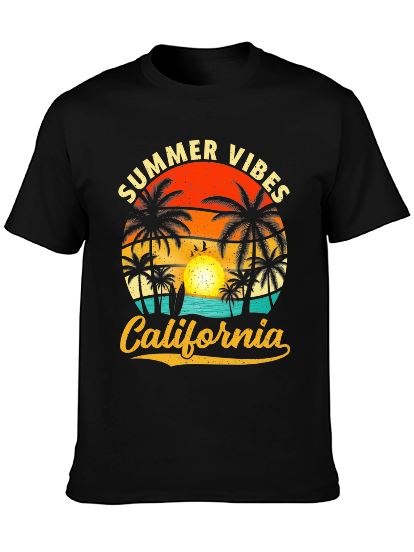 Summer Vibes California Graphic Tee