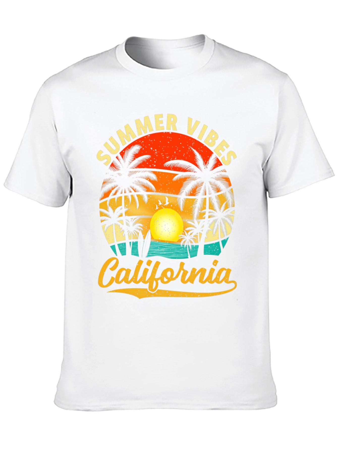 Summer Vibes California Graphic Tee