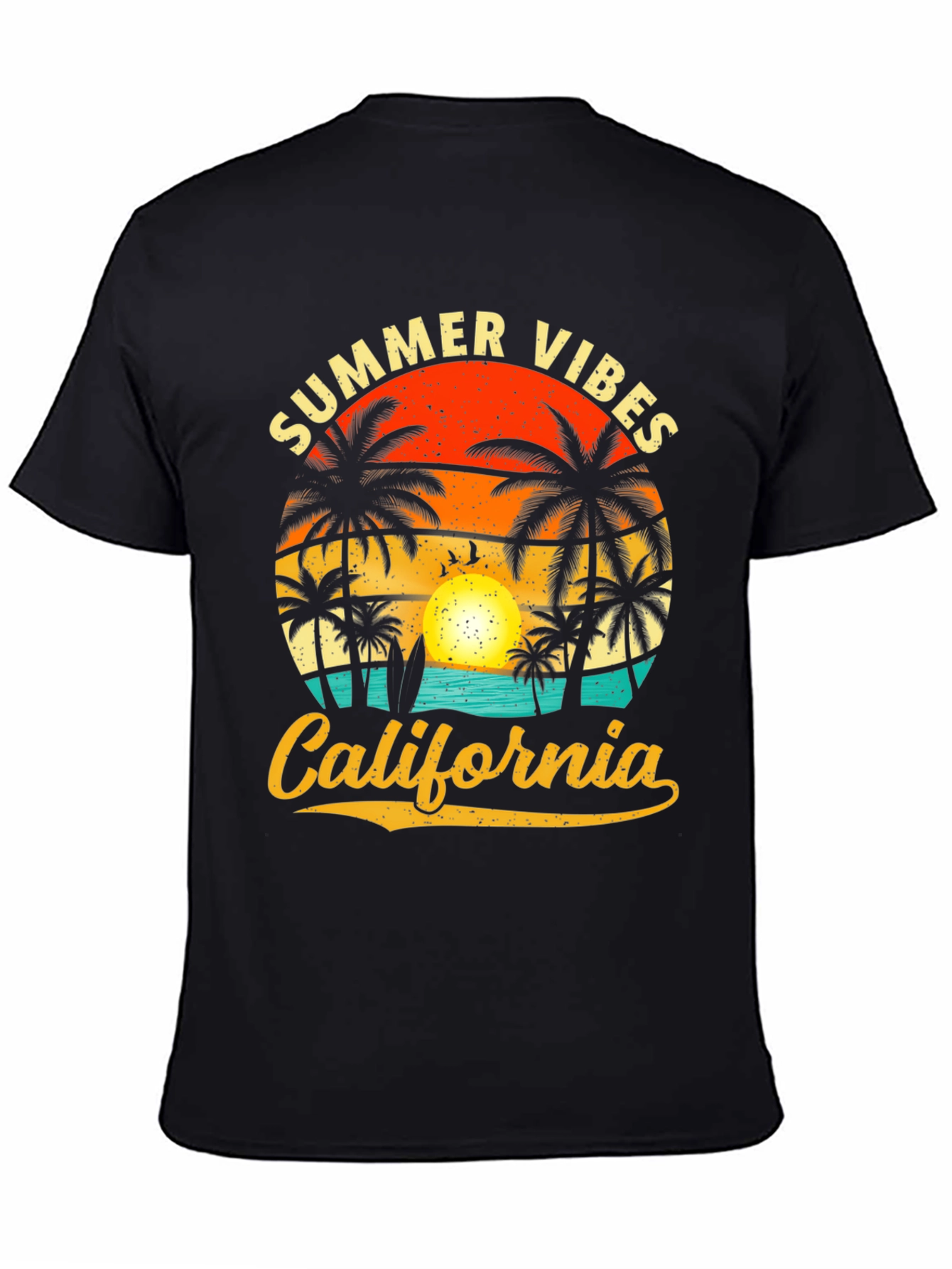 Summer Vibes California Graphic Tee