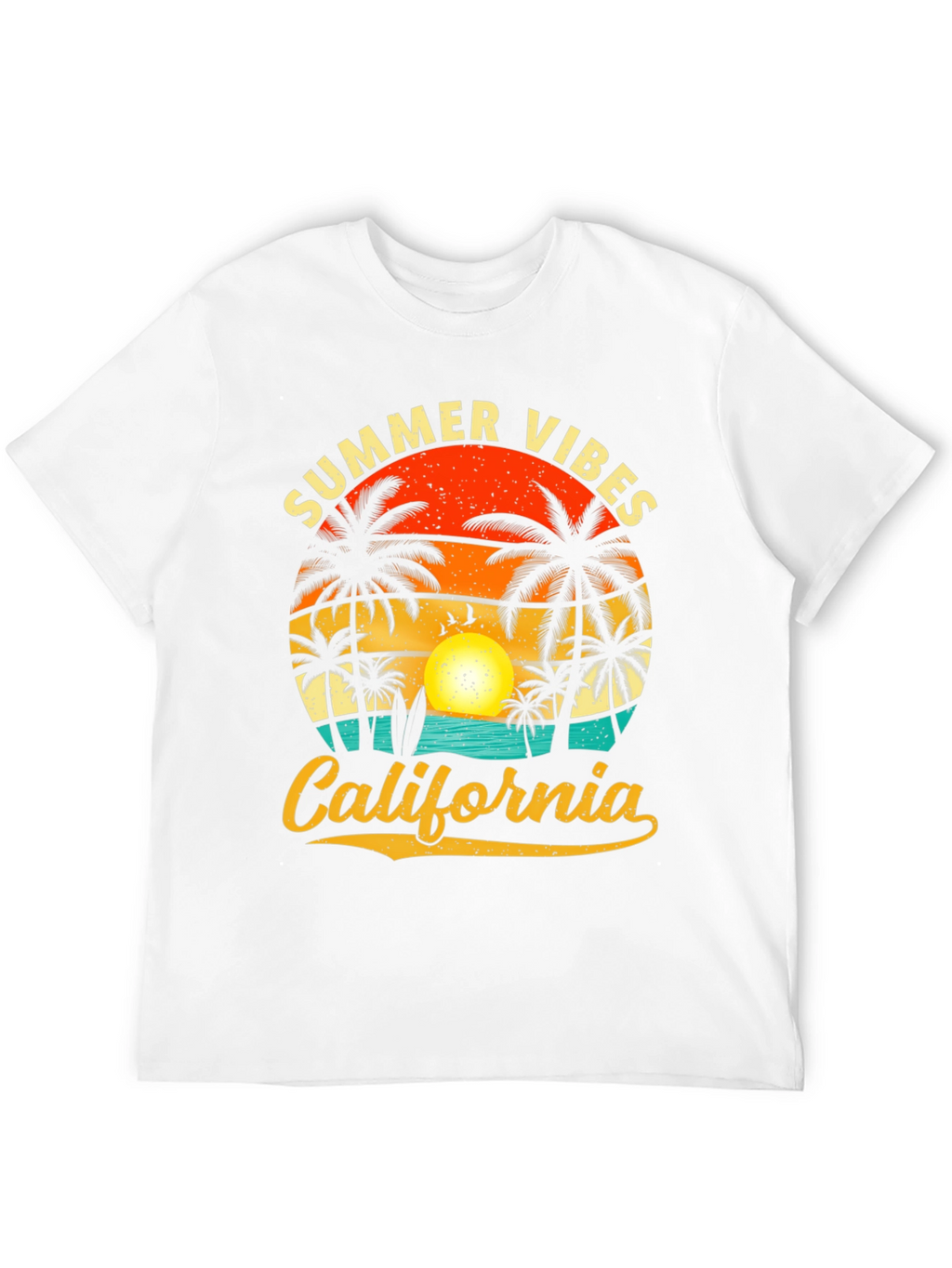Summer Vibes California Graphic Tee
