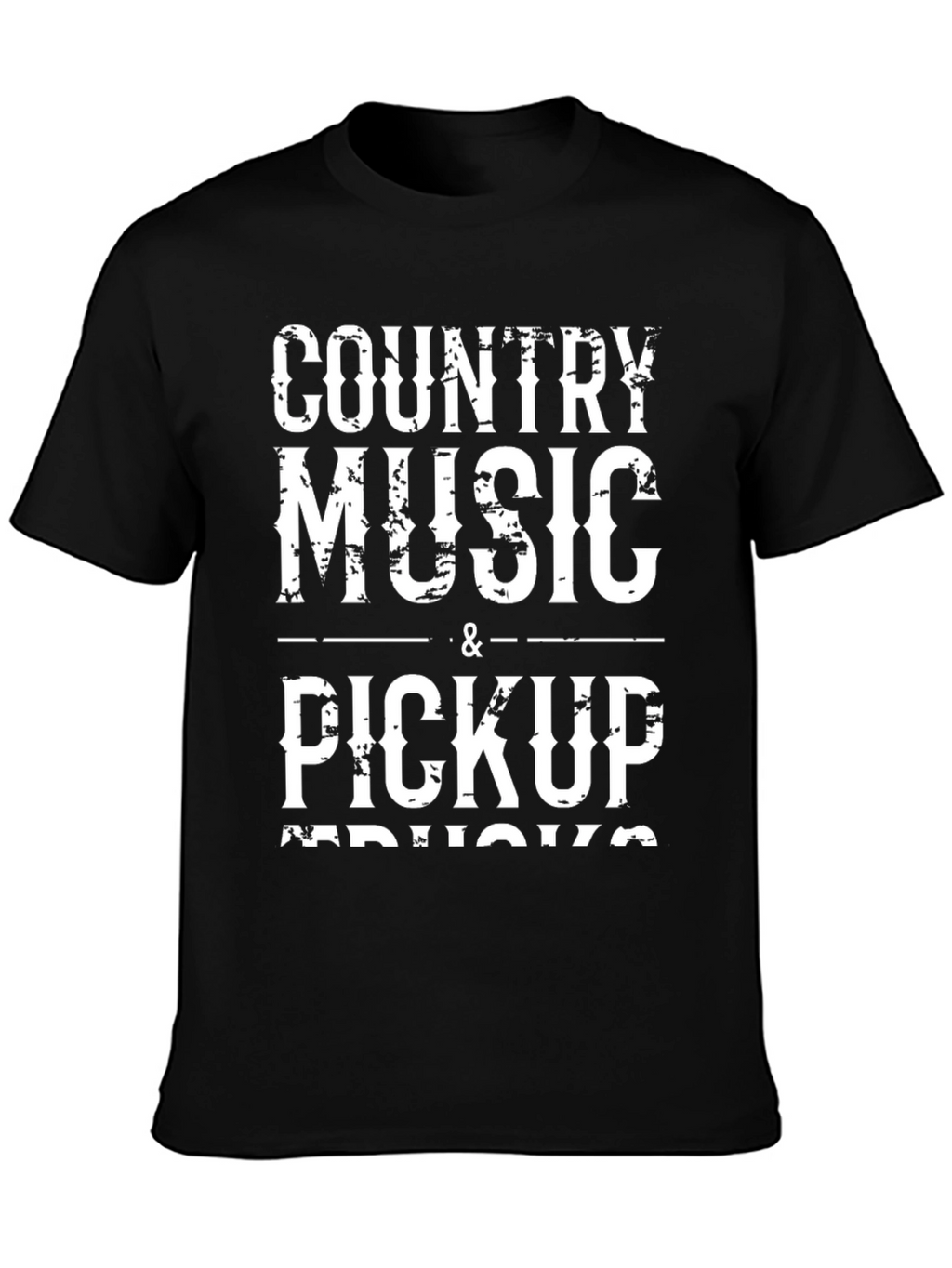 Country Music & Pickup Trucks Graphic T-Shirt
