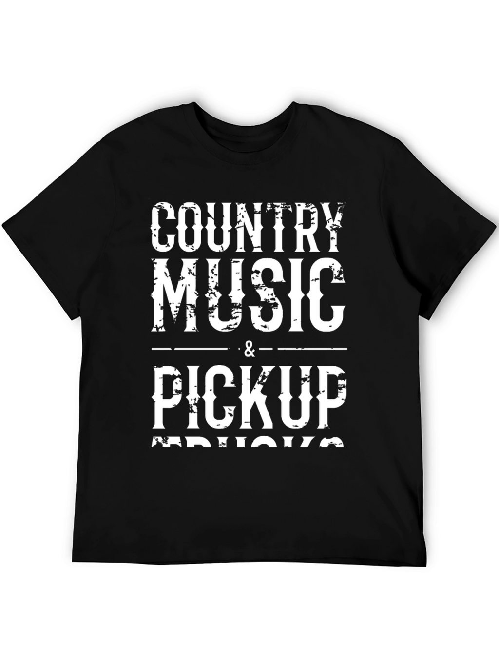 Country Music & Pickup Trucks Graphic T-Shirt