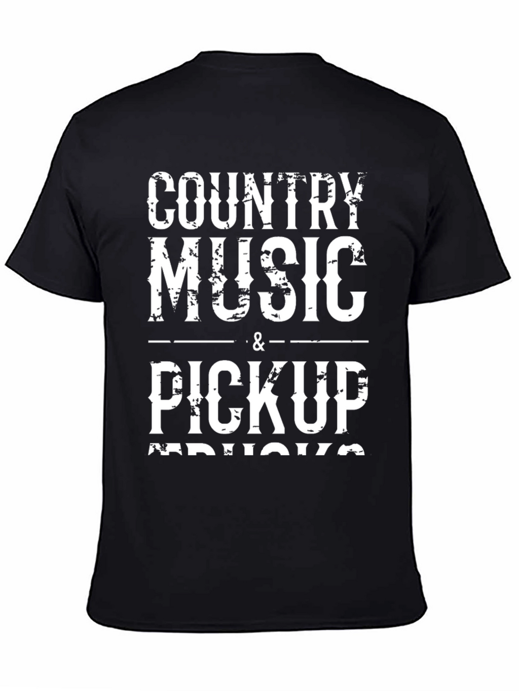 Country Music & Pickup Trucks Graphic T-Shirt