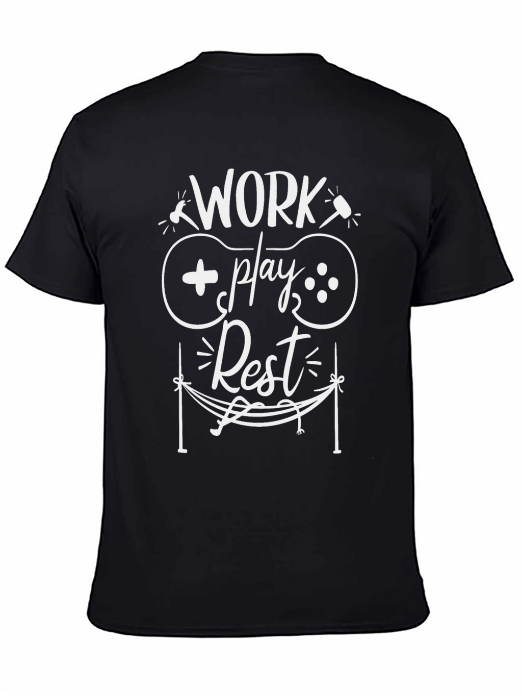 Work Play Rest Graphic Tee