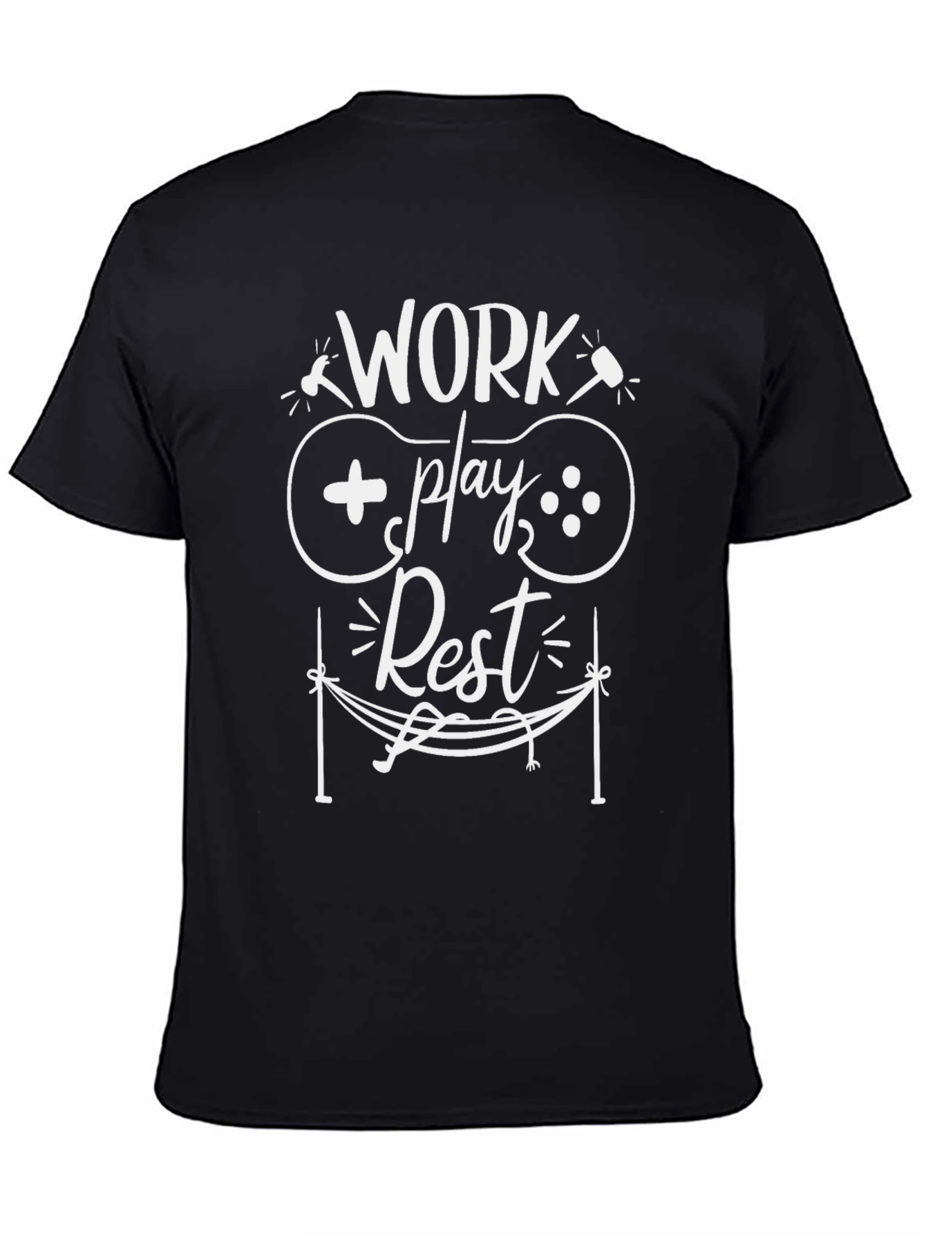 Work Play Rest Graphic Tee