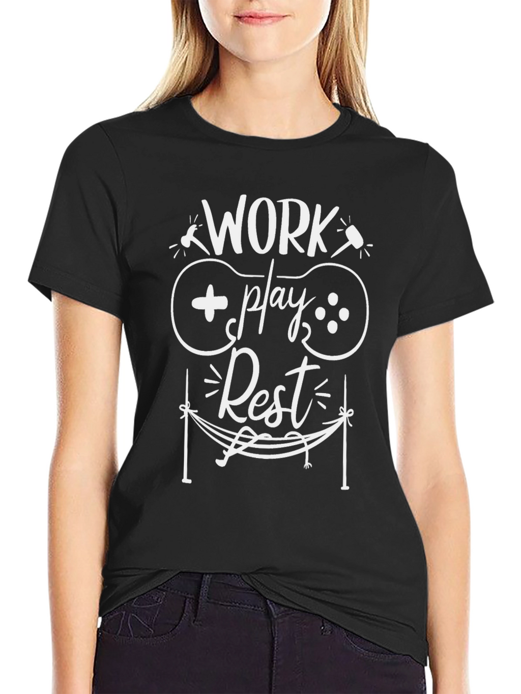 Work Play Rest Graphic Tee
