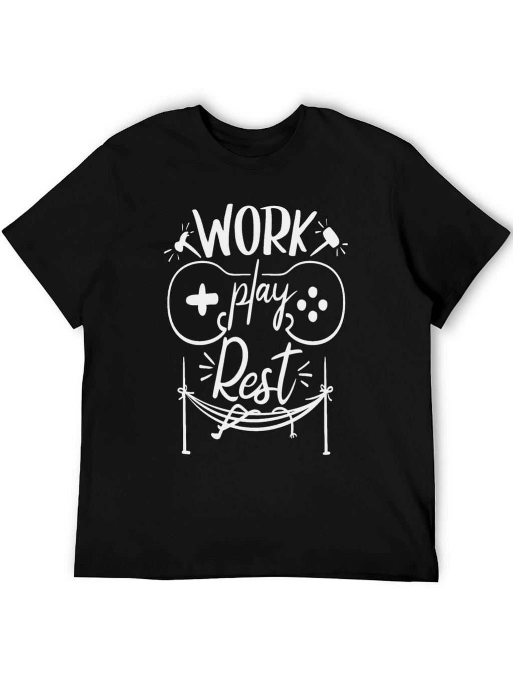 Work Play Rest Graphic Tee