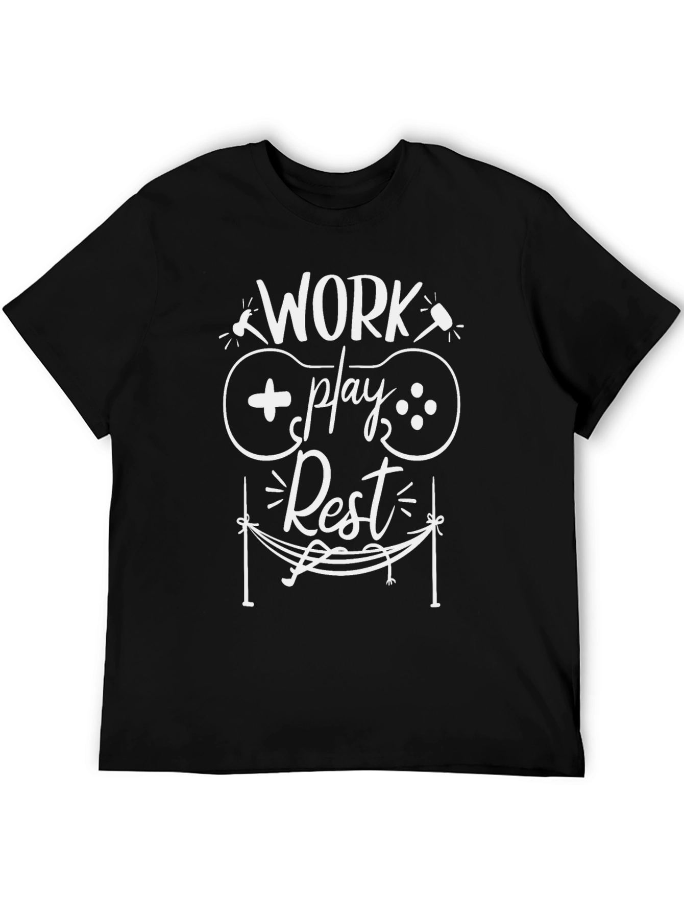 Work Play Rest Graphic Tee