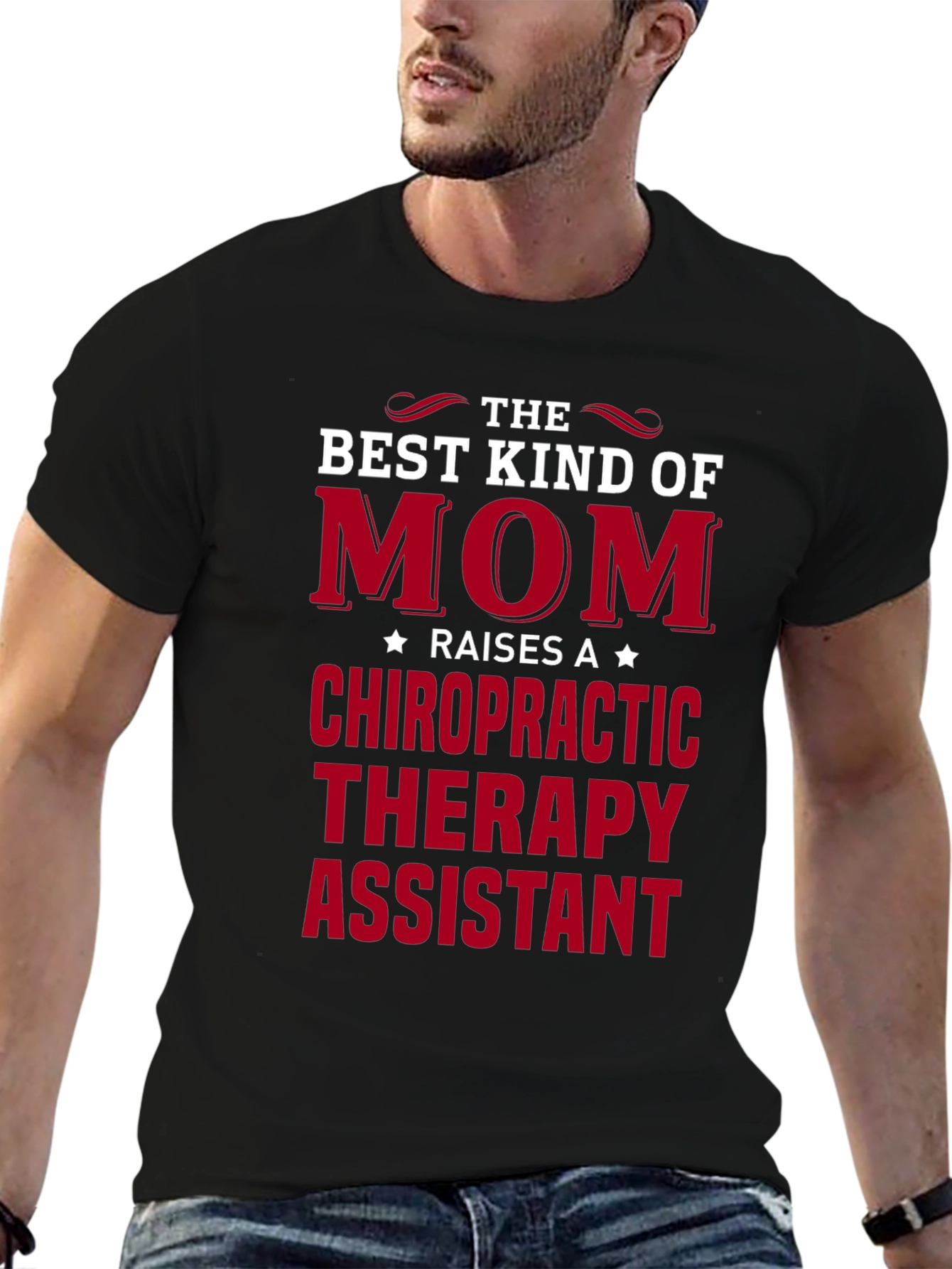 Best Kind of Mom Chiropractic Therapy Assistant T-Shirt