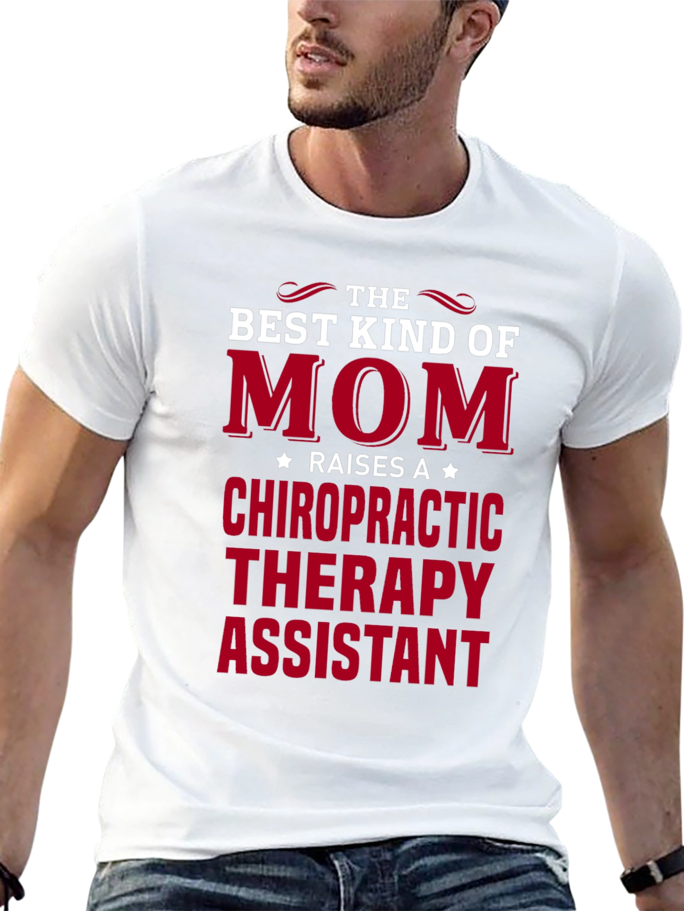 Best Kind of Mom Chiropractic Therapy Assistant T-Shirt