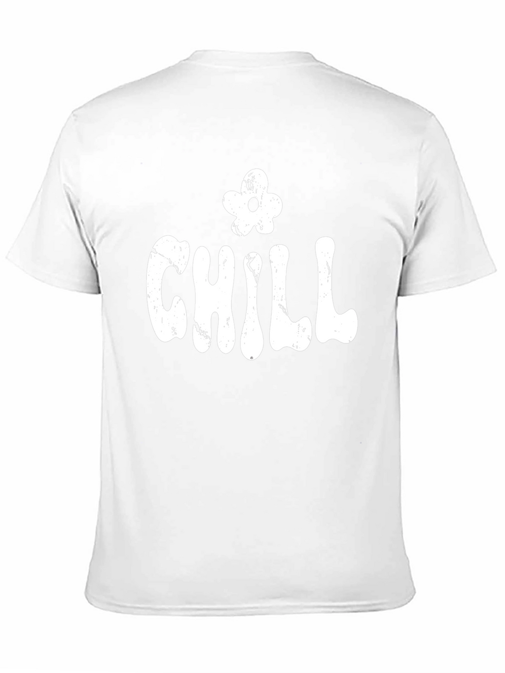 Chill Graphic Print Black T-Shirt