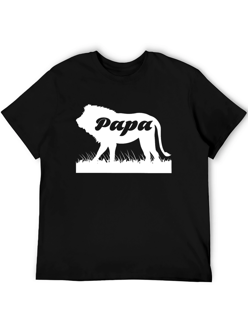 Papa Lion Graphic Tee - Dad Gift